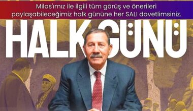 “Milas Belediyesi Halk Günü” yeni yerinde ve yeni saatinde
