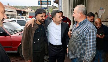 Nevşehir Belediye Başkanı Rasim Arı, Yeni Sanayi Sitesi esnafı ile bir araya geldi