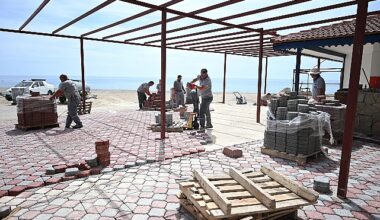 Tekirova sahiline yeni kafe