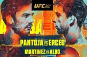 UFC 301 Ana Kartında Alexandre Pantoja ve Steve Erceg Kemer Mücadelesi için Karşı Karşıya Gelecek!