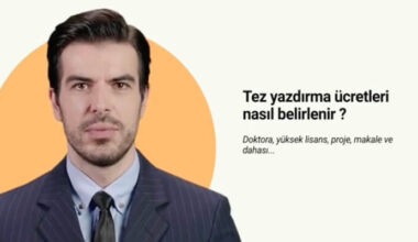 Tez Yazdırma Desteği
