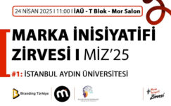 Marka İnisiyatifi Zirvesi 24 Nisan’da İstanbul Aydın Üniversitesi’nde!