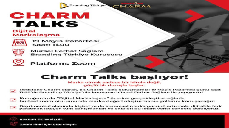 Charm Talks Başlıyor!