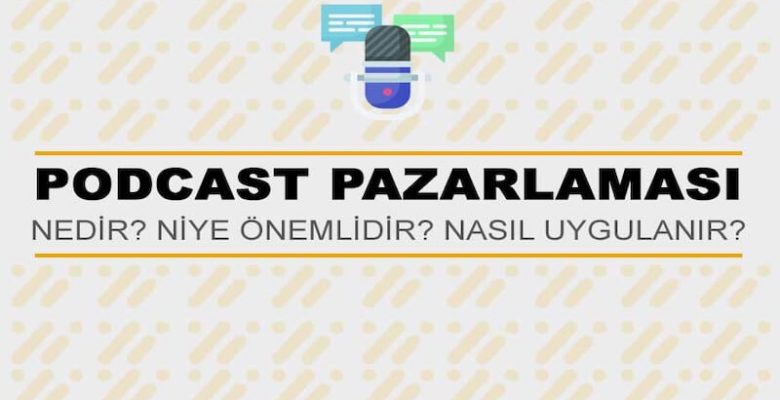 Podcast Pazarlaması Nedir? Niye Önemlidir? Podcast Pazarlaması Nasıl Yapılır?