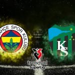 Fenerbahçe Evinde Kocaelispor’u Ağırlıyor