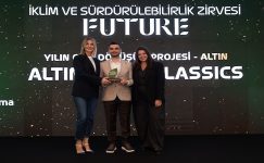 Altınyıldız Classics, İklim ve Sürdürülebilirlik Ödülleri’nde “Yılın Geri Dönüşüm Projesi” Kategorisinde Altın Ödül Kazandı