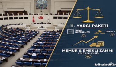 Meclis’te Gündem Yoğun: 11. Yargı Paketi ve Memur Zammında Son Durum!