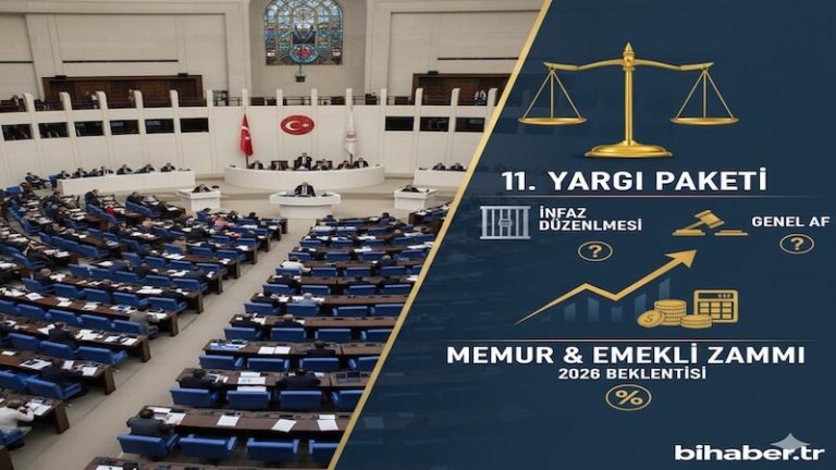Meclis’te Gündem Yoğun: 11. Yargı Paketi ve Memur Zammında Son Durum!