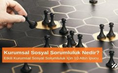 Kurumsal Sosyal Sorumluluk Nedir? Etkili Kurumsal Sosyal Sorumluluk İçin 10 Altın Öneri