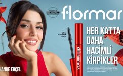 Türkiye’nin 1 Numaralı Makyaj Markası Flormar’ın Yeni Global Marka Yüzü “Hande Erçel” ile ilk lansmanı: “Volume Up Mascara”