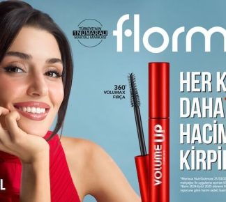 Türkiye’nin 1 Numaralı Makyaj Markası Flormar’ın Yeni Global Marka Yüzü “Hande Erçel” ile ilk lansmanı: “Volume Up Mascara”