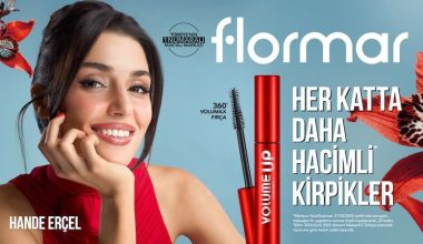 Türkiye’nin 1 Numaralı Makyaj Markası Flormar’ın Yeni Global Marka Yüzü “Hande Erçel” ile ilk lansmanı: “Volume Up Mascara”