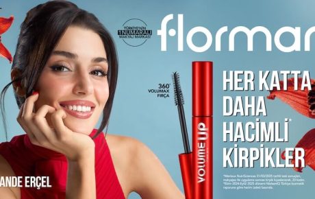Türkiye’nin 1 Numaralı Makyaj Markası Flormar’ın Yeni Global Marka Yüzü “Hande Erçel” ile ilk lansmanı: “Volume Up Mascara”