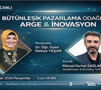 Üsküdar Üniversitesi Tv’nin Bu Haftaki Konuğu Mürsel Ferhat Sağlam Oluyor