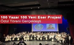 100 Yazar 100 Yeni Eser Projesi Ödül Töreni Gerçekleşti