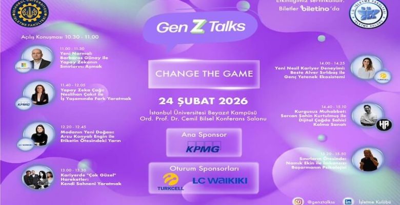 GenZ Talks: “Change the Game” – Geleceği Tasarlayanlar Sahne Alıyor!