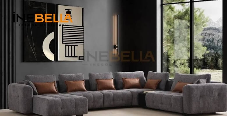 İnegöl Mobilya Köşe Koltuklarında Konforun Adı: İnebella Mobilya