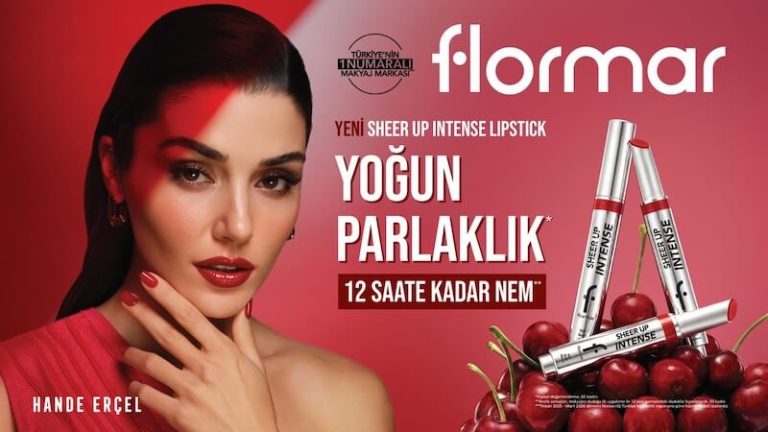 Hande Erçel’in Favori Ruju Sheer Up, Sheer Up Intense Lipstick Serisiyle Başarı Hikayesinde Yeni Bir Sayfa Açıyor!
