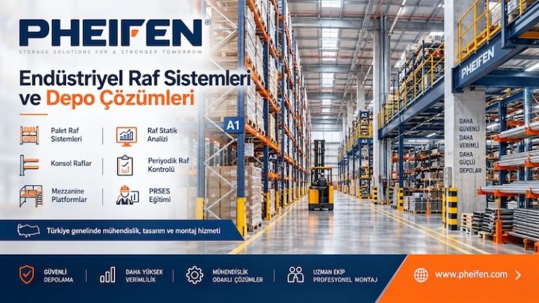 İstanbul ve Türkiye Genelinde Raf Güvenliği: PHEIFEN ile Profesyonel Raf Periyodik Kontrol Hizmetleri